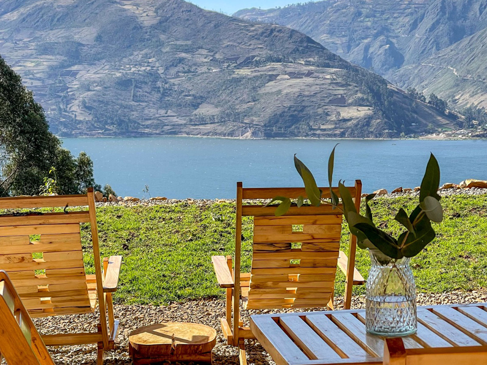 terraza domo geodesico